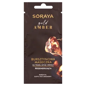Soraya Gold Amber янтарная регенерирующая маска для лица, 8 мл