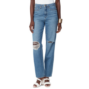 Женские классические прямые джинсы с высокой посадкой Sam Edelman, мульти