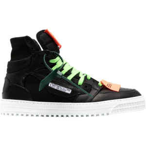 Кроссовки Off-White Off-Court 3.0 High Black Orange, черный