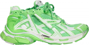 Green balenciaga runners hotsell