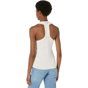 Топ Ted Baker Yensine Machine Crochet Knit Top, естественный