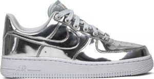 Nike Wmns Air Force 1 SP Liquid Metal Chrome CDEK.Shopping