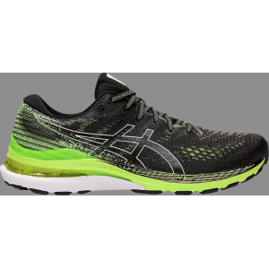 Кроссовки gel kayano 28 'black hazard green' Asics, черный