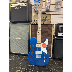 Электрогитара Squier Paranormal Series Cabronita Telecaster Thinline с кленовым грифом Lake Placid Blue Paranormal Series Cabronita Telecaster Thinline Electric Guitar with Maple Fingerboard