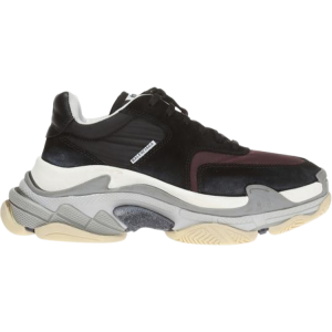 Кроссовки Balenciaga Triple S Sneaker Bordeaux, черный