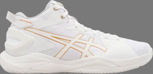 gel burst 26 4e wide white gold Asics
