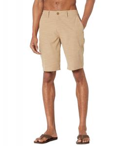 Locked slub top hybrid shorts
