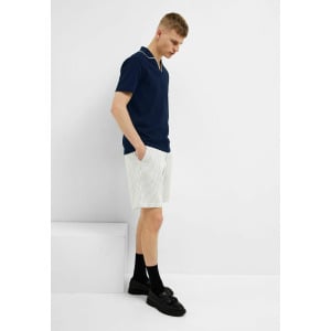 Шорты SEERSUCKER Selected Homme, цвет Mottled Dark Blue