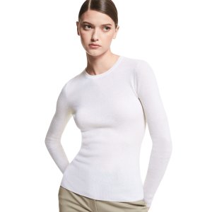 Свитер Michael Kors Hutton Featherweight Cashmere, белый