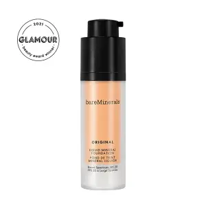 Веганская жидкая основа под макияж Original Liquid Mineral Foundation Spf 20 Bareminerals, цвет neutral medium