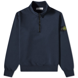 Толстовка Stone Island Garment Dyed Half Zip Sweat