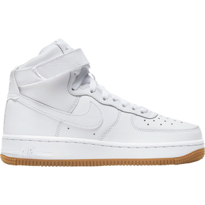 Nike air force 1 hotsell white with gum sole