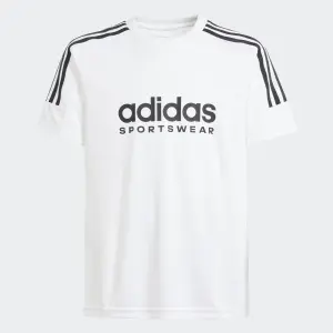 Футболка adidas Sportswear «J HOT UT TEE», белый/черный