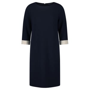 Короткое платье Betty Barclay Jersey, цвет dark blue/beige