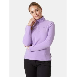 Толстовка Helly Hansen W DAYBREAKER 1/2 ZIP FLEECE, фиолетовый