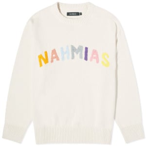 Джемпер Nahmias Rainbow Intarsia, цвет Sand