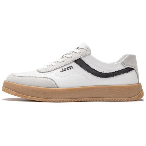 Кроссовки Jeep Skateboarding Shoes Men Low-top Beige, бежевый