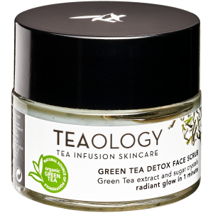 Teaology Tea Infusion Skincare скраб для лица на основе зеленого чая и настоя сахара, 50 мл