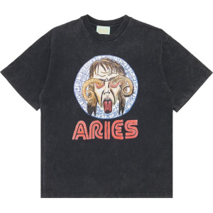 Футболка Aries Astrology For Aliens Short-Sleeve Tee 'Acid Wash', синий