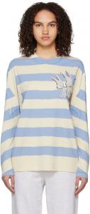 Футболка с длинным рукавом Off-White & Blue Bunny Stella McCartney