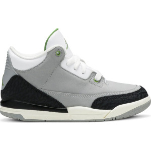 Кроссовки Air Jordan Retro 3 PS Chlorophyll, серый