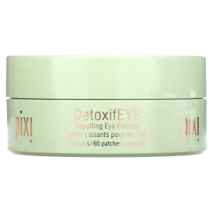 Pixi Beauty, Skintreats, DetoxifEye, патчи для глаз против отечности, 30 пар + лопатка