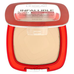 Тональна пудра L'Oreal Infallible 24H Fresh Wear оттенок 130 бежевый, 9 г