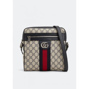 Сумка GUCCI Ophidia GG small messenger bag, синий