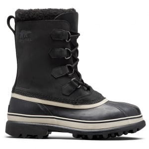 Зимние ботинки Sorel Caribou WP, цвет Black/Dark Stone