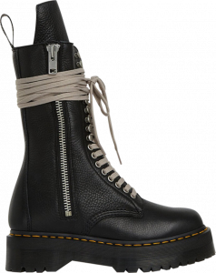 Dr. Martens x Rick Owens Strobe Calf Length Boot Black CDEK.Shopping