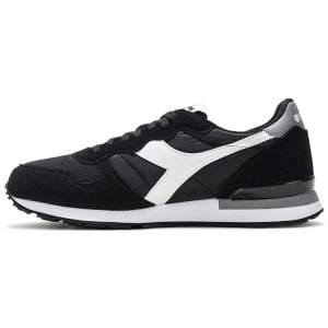 Кроссовки diadora Camaro 'Black White', черный