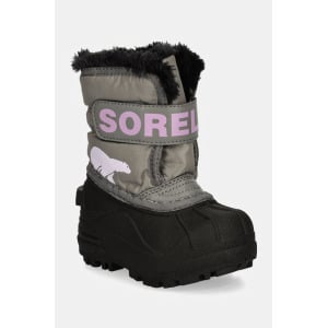 Детские зимние ботинки TODDLER SNOW COMMAND Sorel, серый