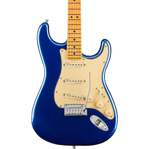 Электрогитара Fender American Ultra Stratocaster Maple Fingerboard Electric Guitar Cobra Blue