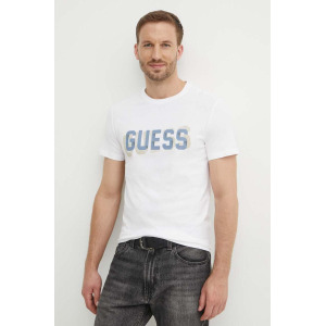 Футболка Guess из хлопка, белый