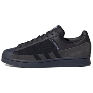 Кроссовки Adidas Superstar Smooth Leather and Suede, черный