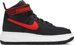 Nike Air Force 1 Boot Black University Red