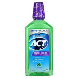 Ополаскиватель Act для рта с фторидом против кариеса, свежая мята, 1 л