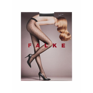 Капроновые колготки в горошек Falke