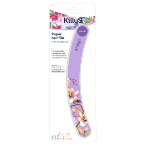 KillyS Пилочка с фиолетовым бананом Floralove 180/240