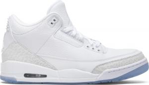 Nike air jordan 3 white online