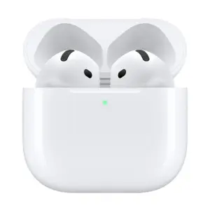 Наушники беспроводные Apple AirPods 4, без активного шумоподавления, проводная зарядка, белый