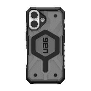 Чехол UAG Pathfinder Clear для IPhone 16 с MagSafe, Ash/Black