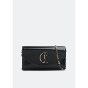 Кошелек CHRISTIAN LOUBOUTIN Loubi54 chain wallet, черный