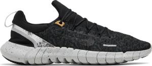 Nike free best sale run black grey