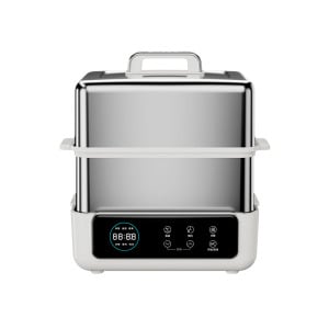 Электрическая пароварка Xiaomi Zhenmi Stainless Steel Electric Steamer Z12 14L Standart (CN), ZMZG-12Pro, белый