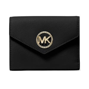 Кожаный кошелек greenwich с конвертом trifold Michael Kors, мульти