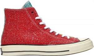 Converse JW Anderson x Chuck 70 Hi Glitter Pack Cherry Sulphur CDEK.Shopping