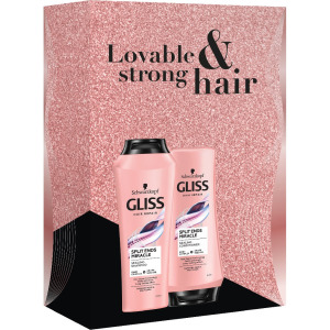 Gliss Набор шампунь для волос Split Ends Miracle 250мл + кондиционер для волос 200мл