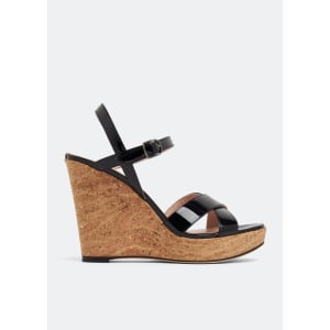 Сандалии SARAH JESSICA PARKER Wren wedges, черный