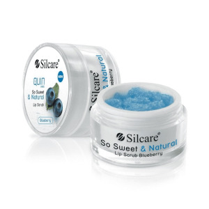 Silcare Quin So Sweet & Natural Lip Scrub Скраб для губ с черникой 15г